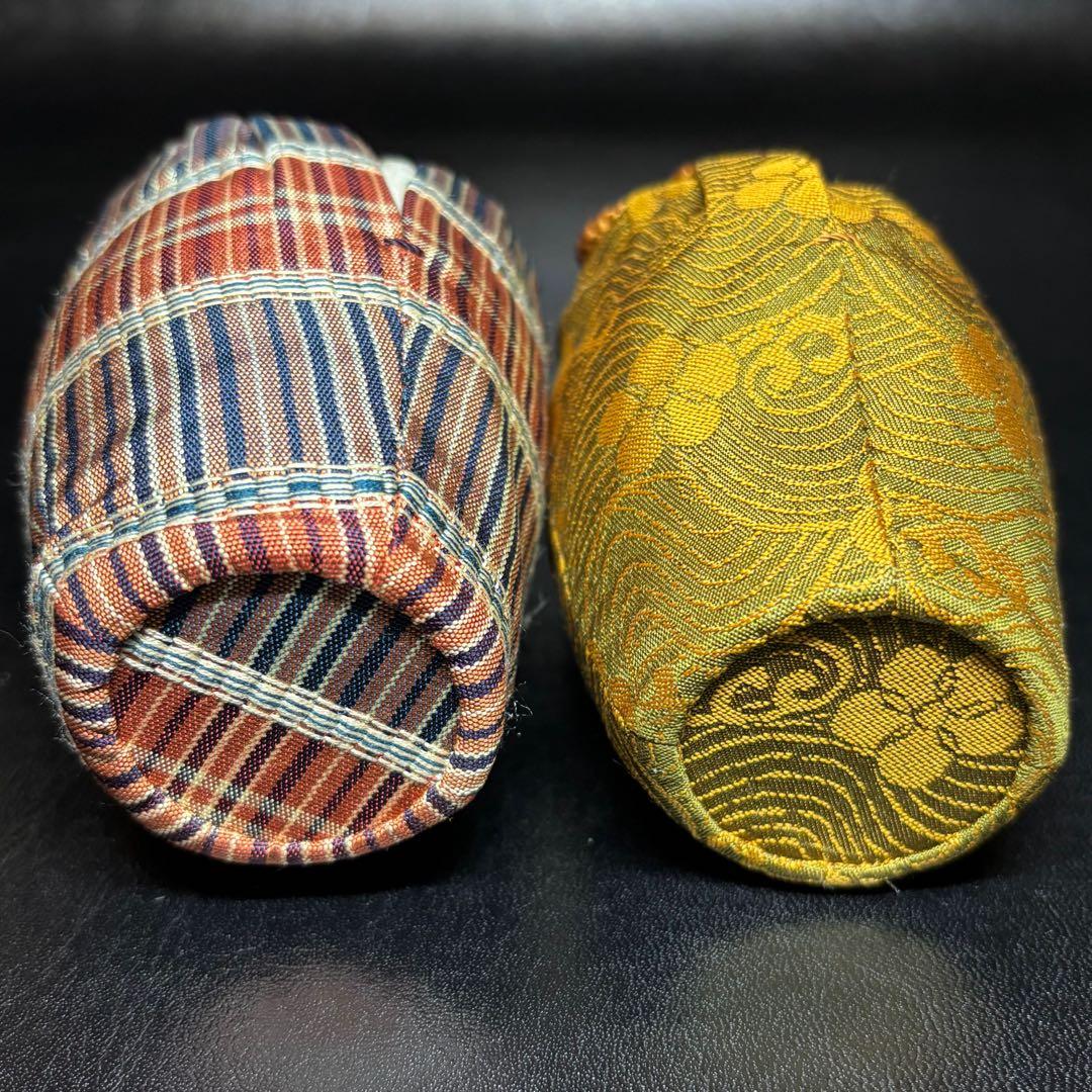 ★ 茶道具！膳所焼 陽炎園 肩衝茶入！久田宗也(尋牛斎)書付！共箱/仕覆付！★