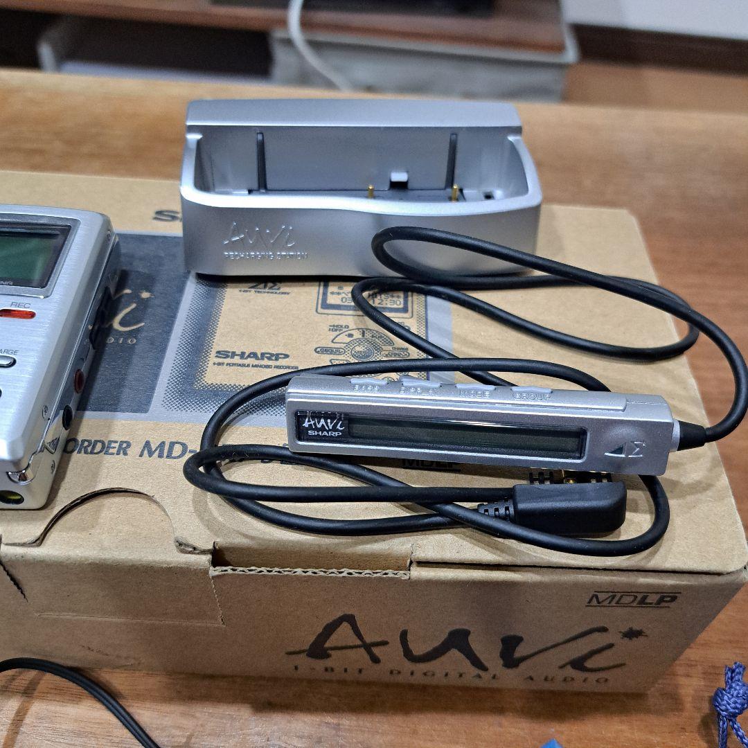 【未使用に近い】SHARP MD-DR7-S MDレコーダー ポータブル