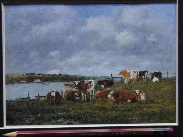 EUGENE BOUDIN、Paturage