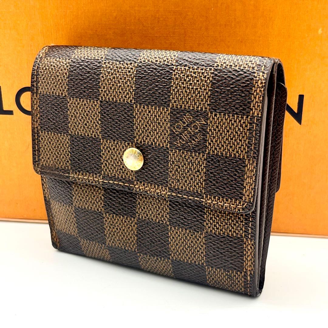 ❣️新型❣️ルイヴィトン ダミエ 3つ折り財布 ポルトフォイユエリーズ 正規品 本物