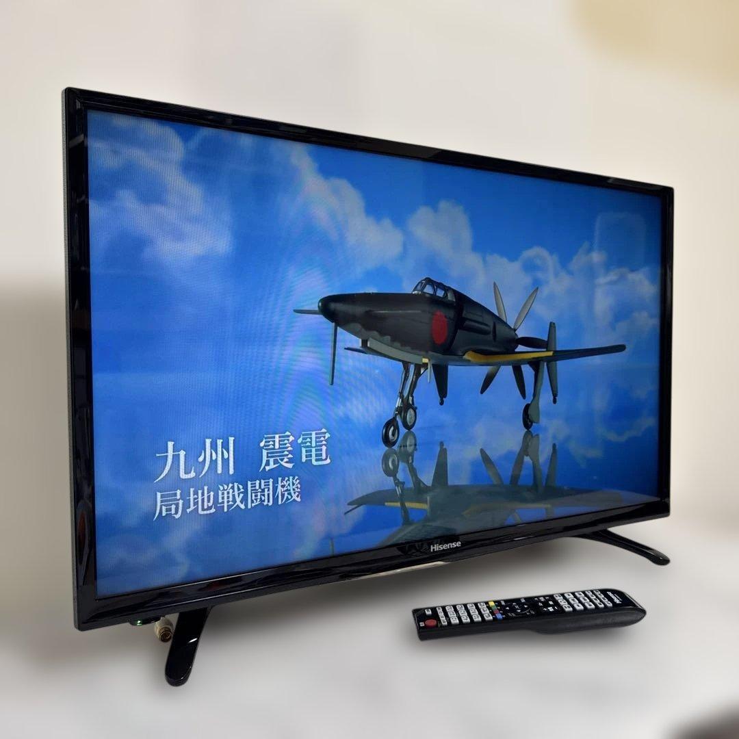送料込 Hisense 32V型液晶 テレビ 外付けHDD裏番組録画対応