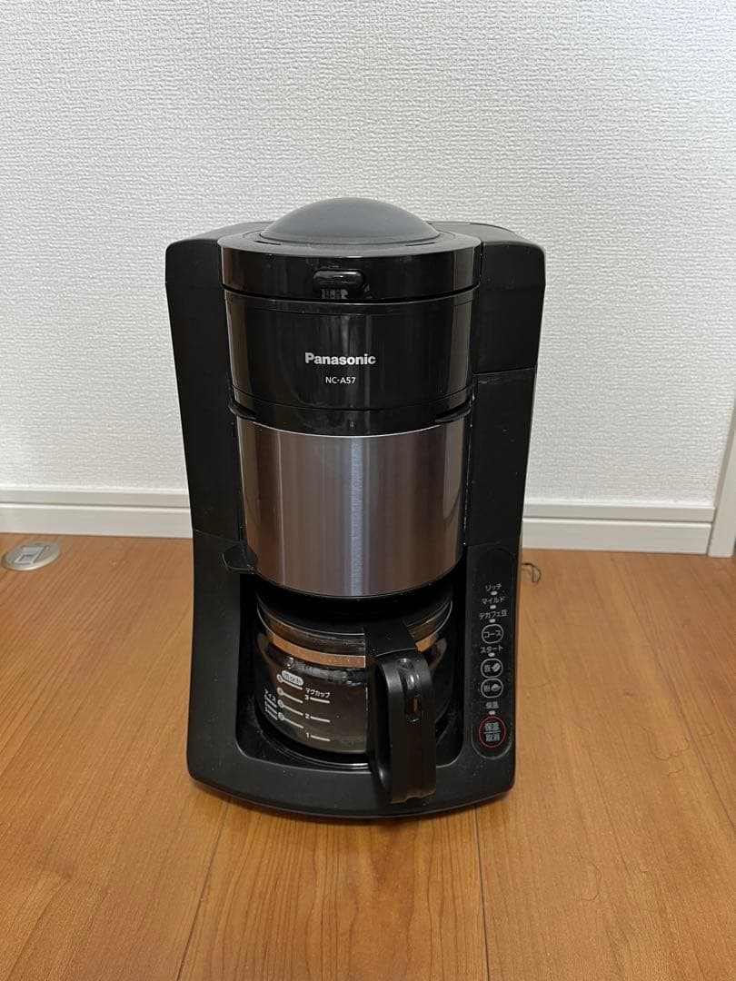 Panasonic NC-A57-K コーヒーメーカー ブラック