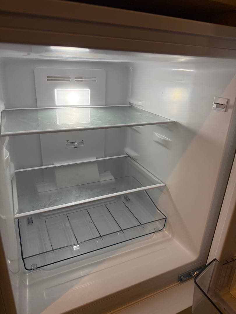 【ほぼ未使用】ツインバード 冷蔵庫121㍑L HR-G912W