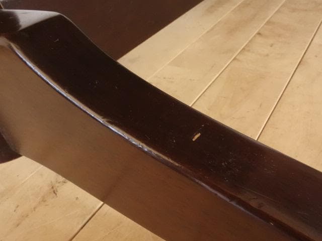 飛騨産業　ダイニングテーブル1500　アンティーク　天板のみ再塗装　USED