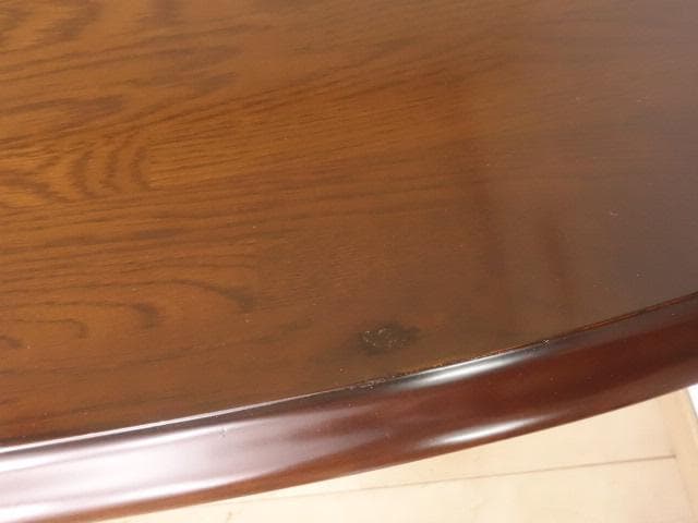 飛騨産業　ダイニングテーブル1500　アンティーク　天板のみ再塗装　USED