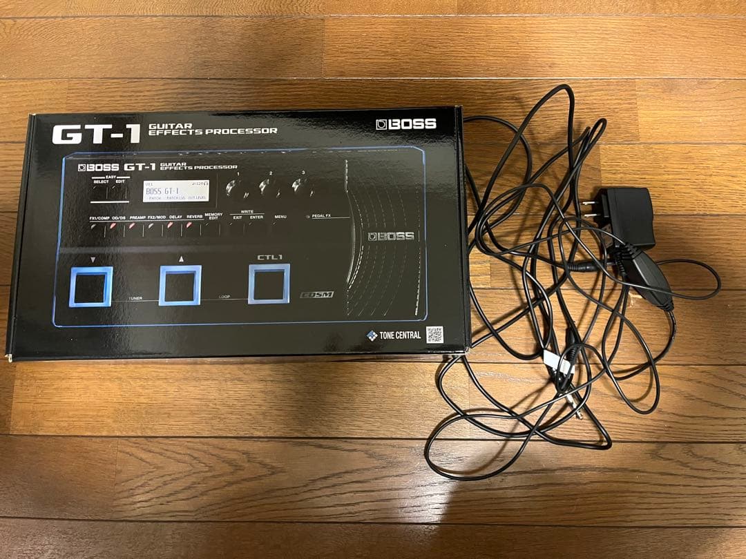BOSS GT-1 ギターエフェクトプロセッサー ACアダプタ付き