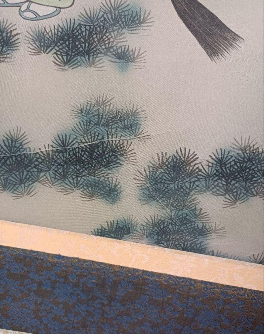 蓬莱二仙 福を呼ぶ 縁起物 掛軸 おもてなし 絵 中国風水 日本美術 インテリア