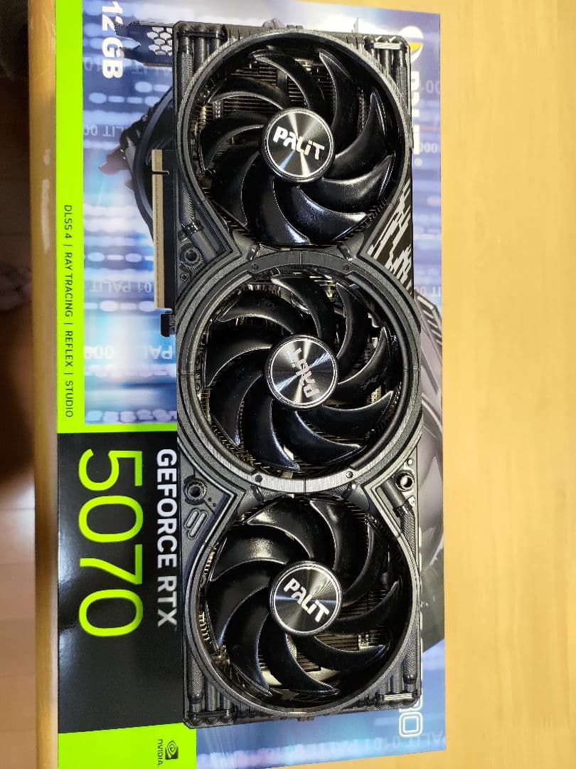 PALIT RTX5070 GAMINGPRO 12GB 保証書あり