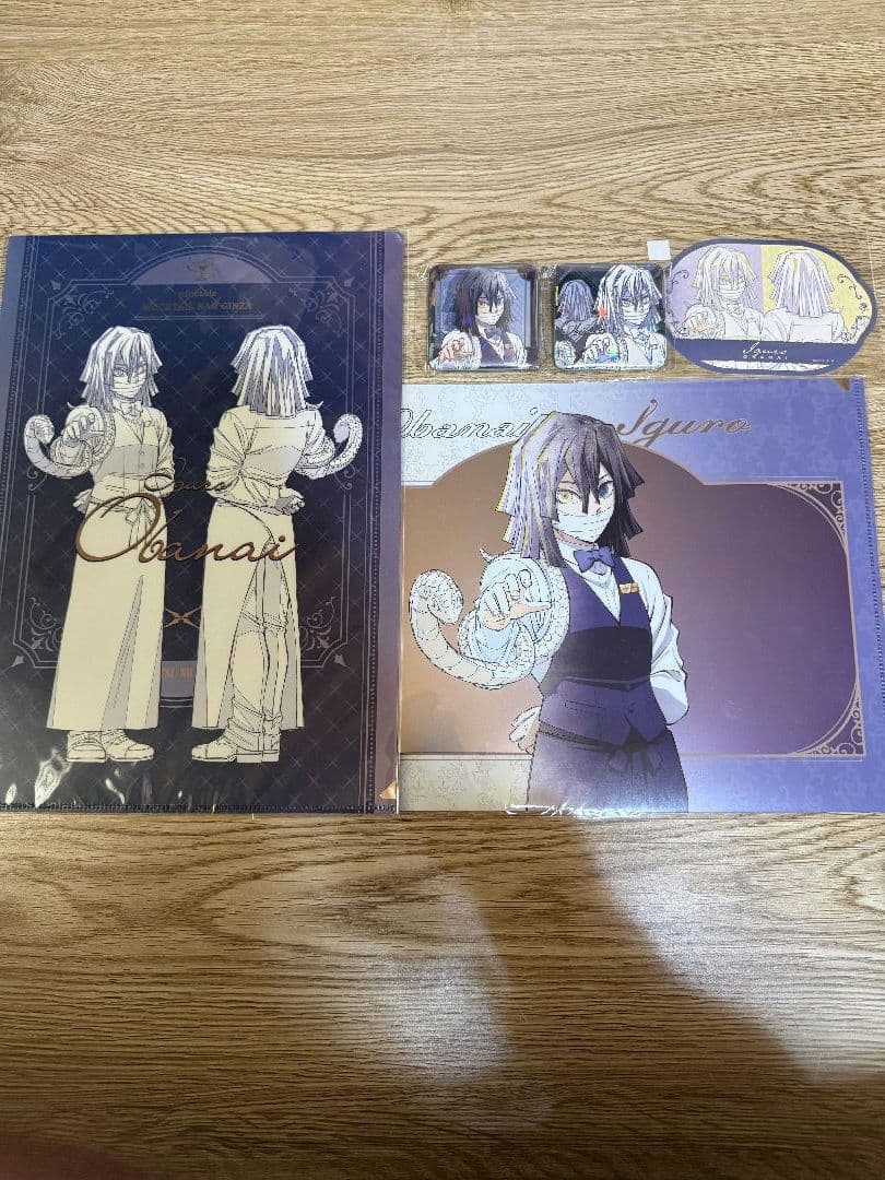 専用 鬼滅の刃　伊黒小芭内MOCTAIL 　モクテルバー ロト 缶バッジ等5点