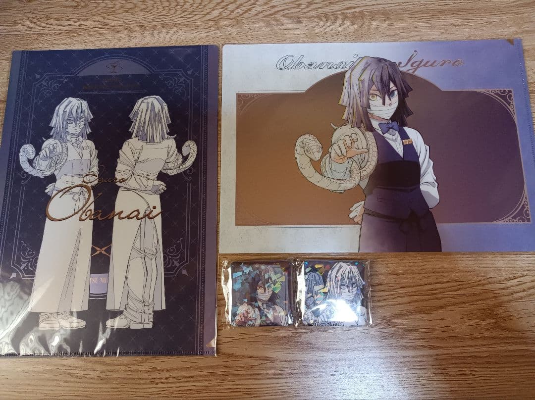 専用 鬼滅の刃　伊黒小芭内MOCTAIL 　モクテルバー ロト 缶バッジ等5点