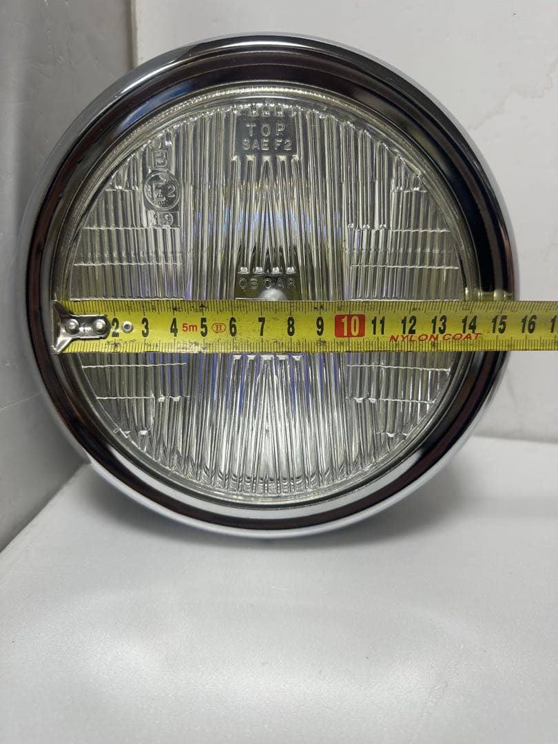 当時物シビエスーパーオスカー凹みレンズ付ヘッドライトASSYCIBIEマーシャル