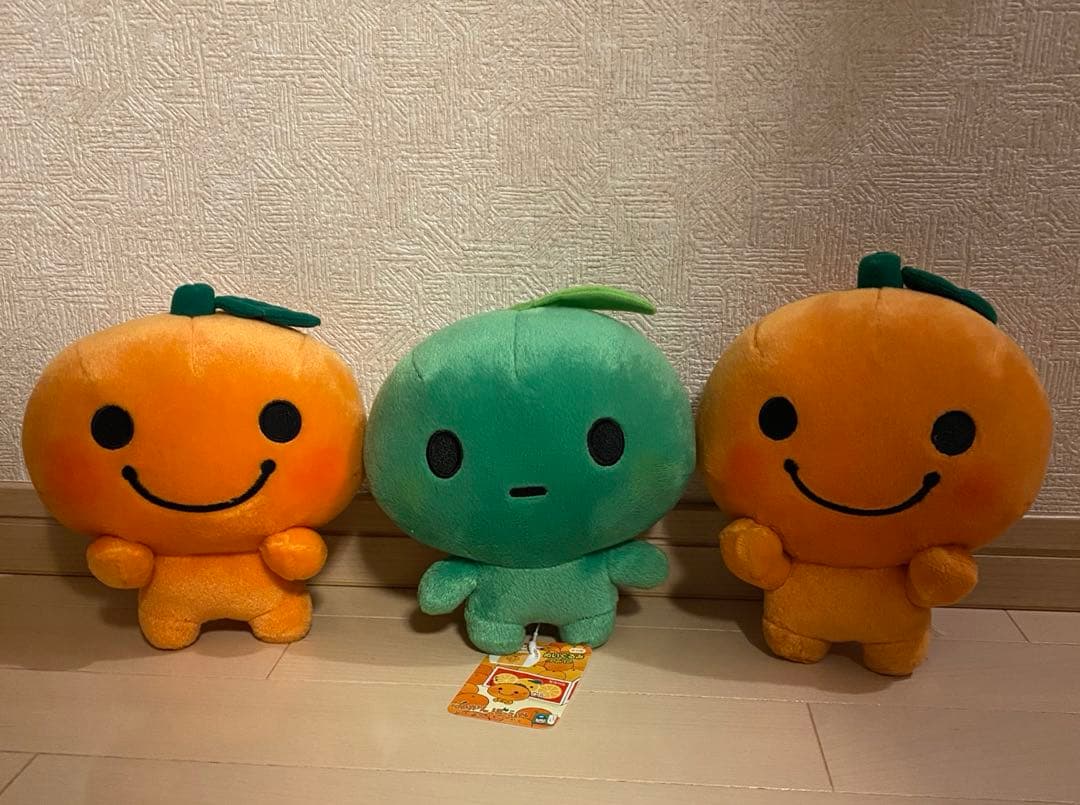 サンエックス　みかんぼうや　スダチちゃん　ぬいぐるみ