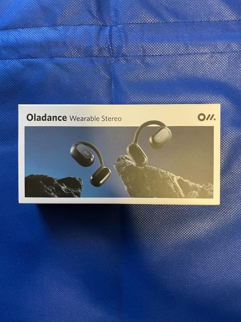 Oladance ウェアラブルステレオ ワイヤレスイヤホン ブルー(試用のみ）