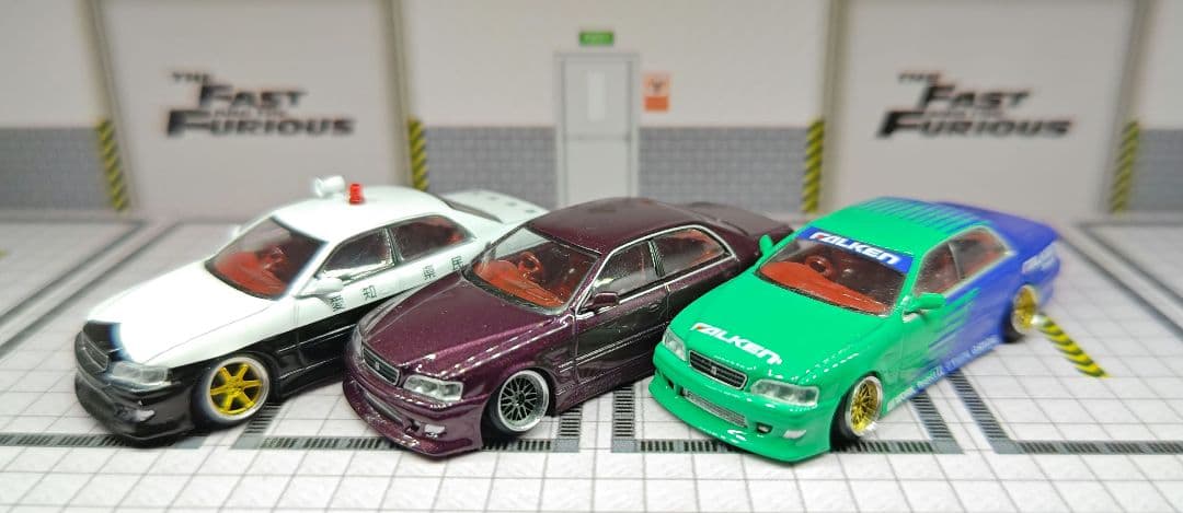 TARMAC WORKS TOYOTA JZX100 CHASER 3台セット