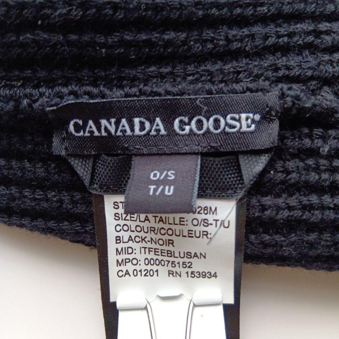 美品   カナダグース 5026M 9061 ニット帽