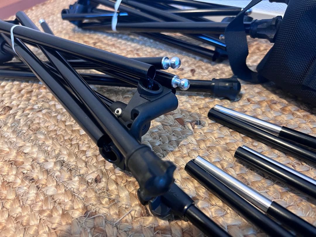 Helinox tacテーブル M フレームのみ2個セット