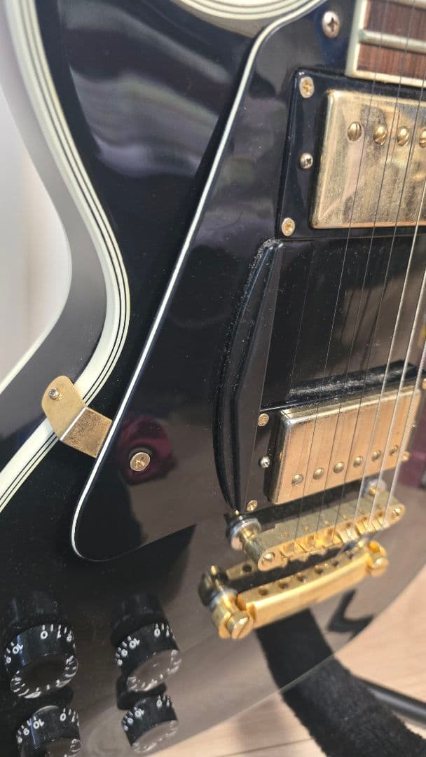 Mason ブラック エレキギター レスポールスタイル