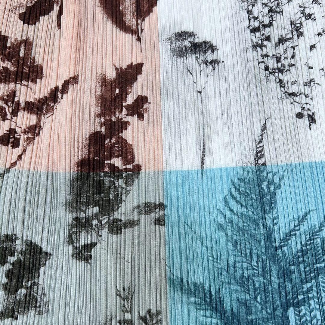 美品 PLEATS PLEASE プリーツプリーズ 総柄 スカート