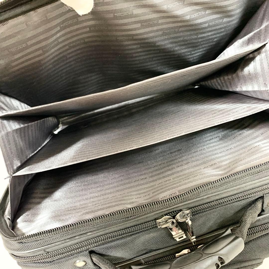 TUMI キャリーバッグ スーツケース 機内持ち込み 書類鞄 BLACK