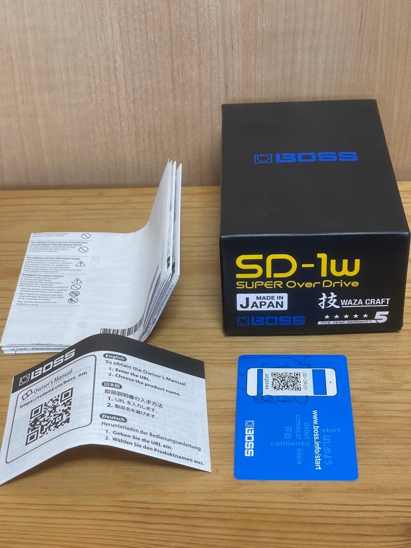 ギター BOSS SD-1W SUPER OverDrive