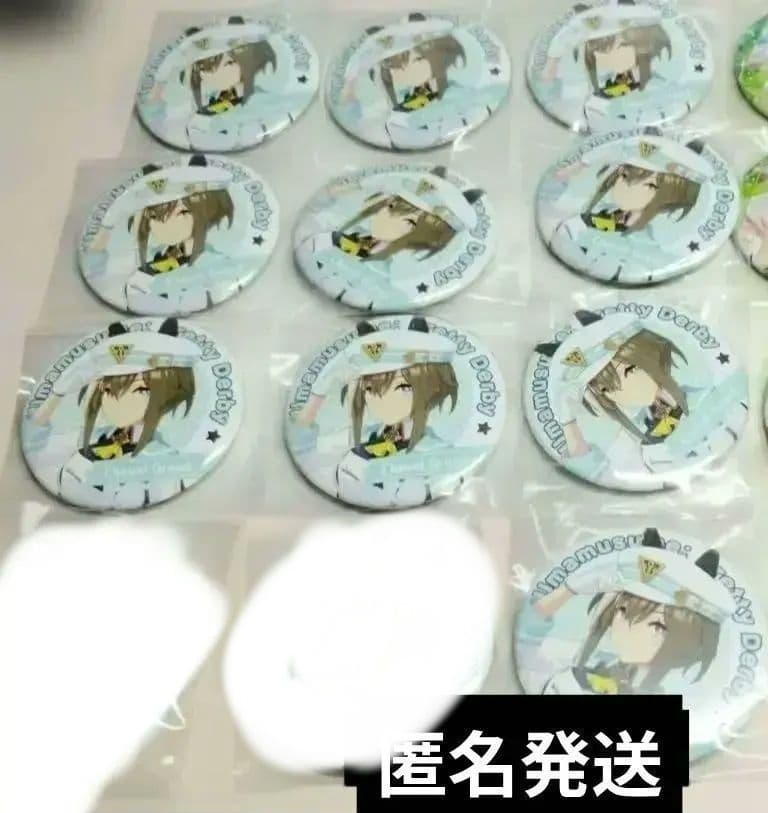 ウマ娘 シュヴァルグラン ファインモーション　缶バッジ　キャラバッジ