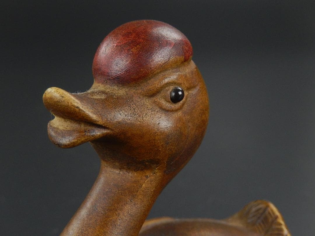 中国古玩 唐物 白泥 阿比留 置物 在印