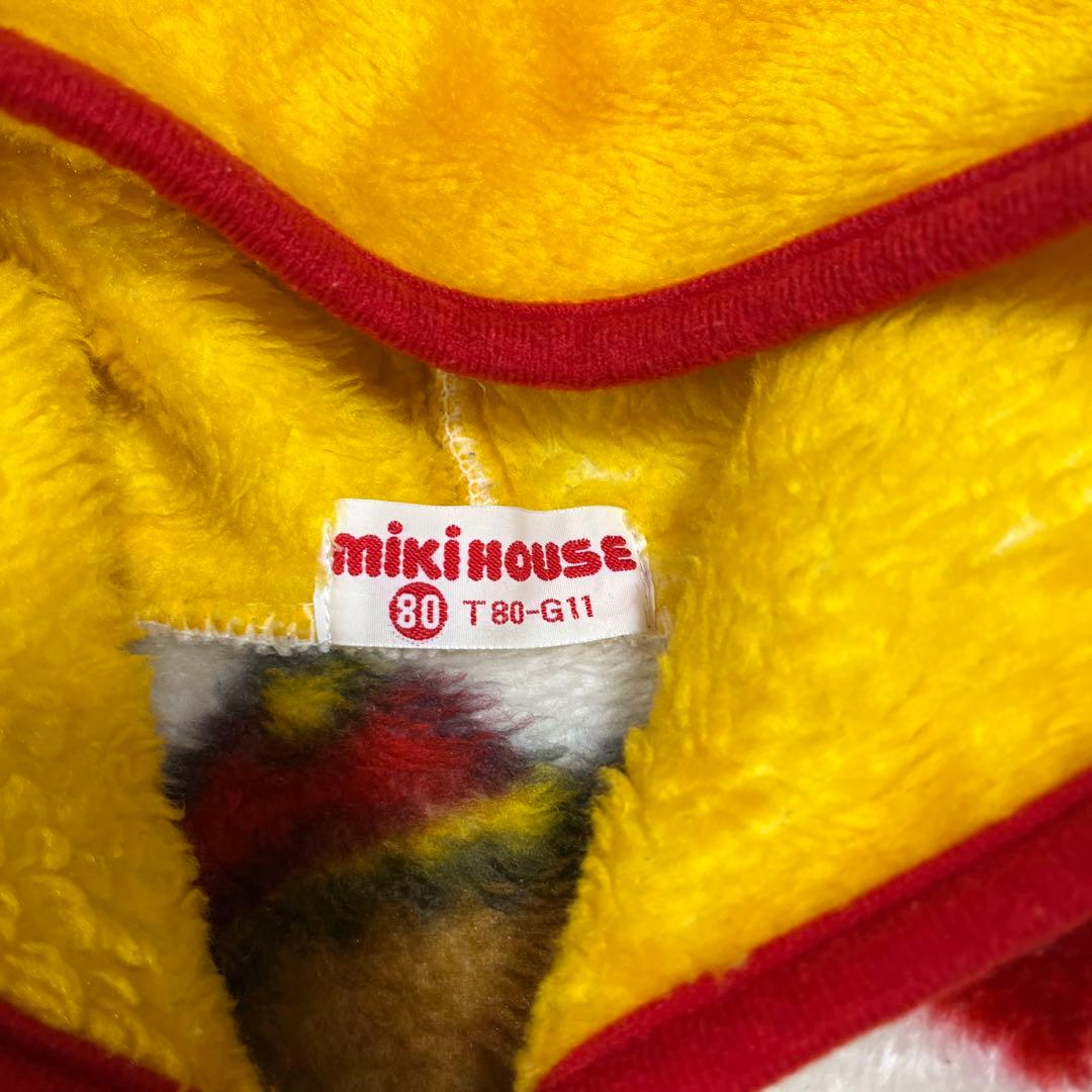 ミキハウス　ボア　アウター　くま　レトロ　ヴィンテージ　レア　入手困難　80