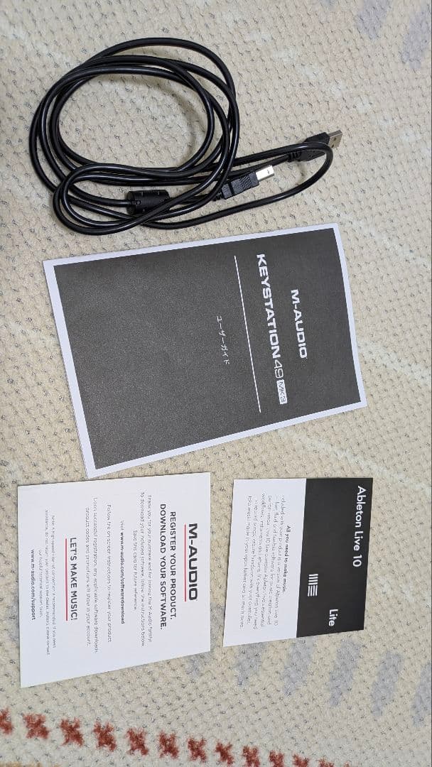 M-AUDIO KEYSTATION 49 MK3 MIDIコントローラー