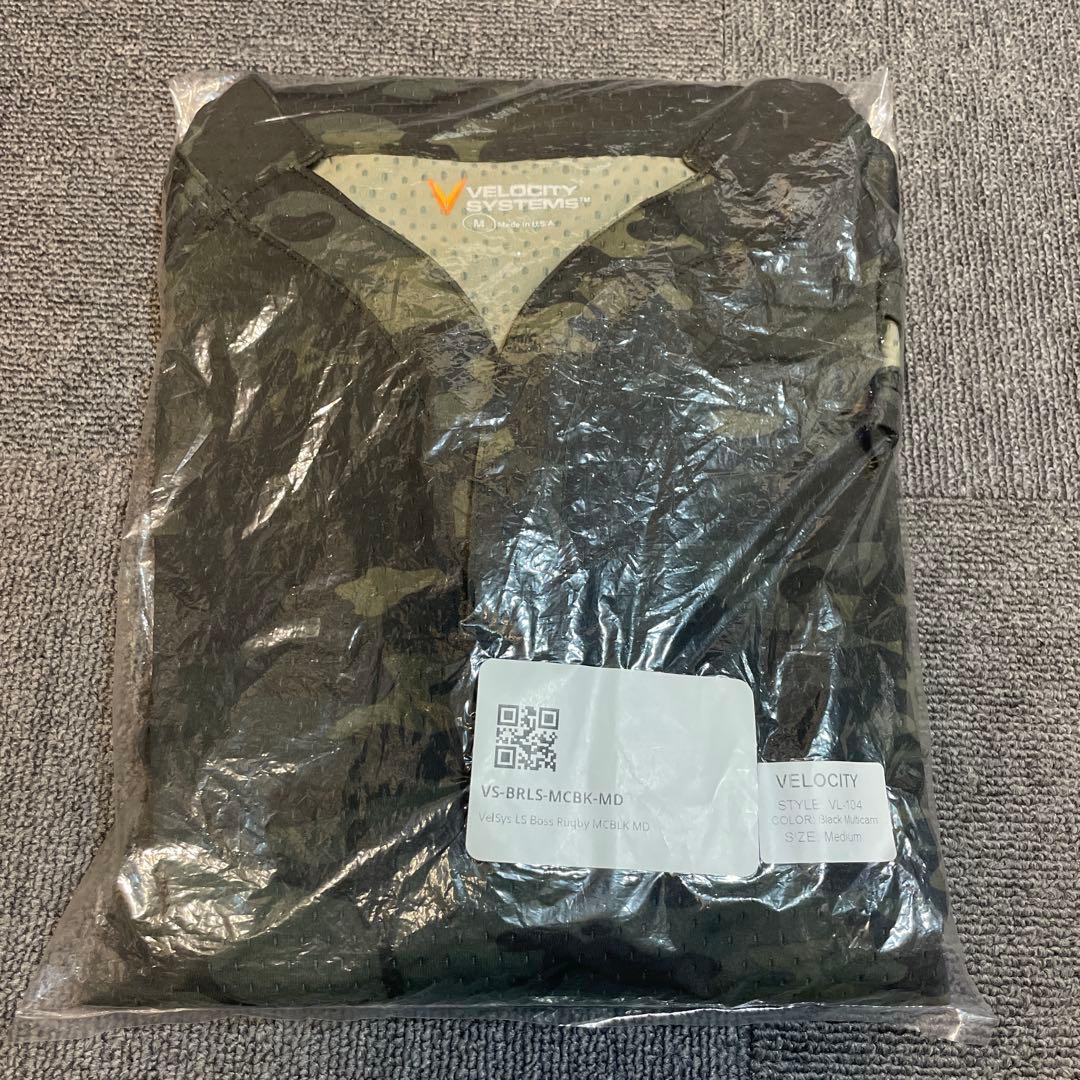 VELOCITY SYSTEMS 長袖 M multicam black
