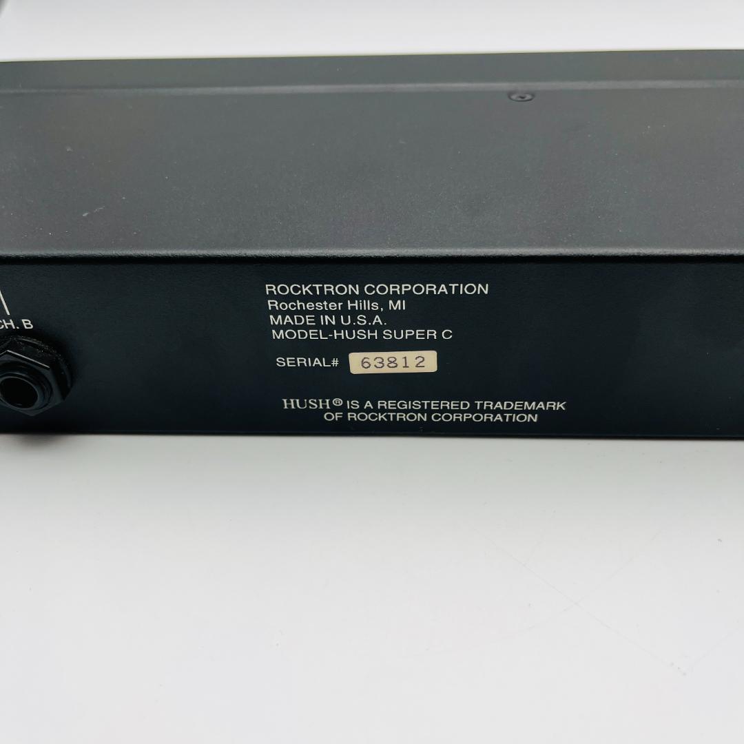 ROCKTRON HUSH SUPER C ノイズリダクション