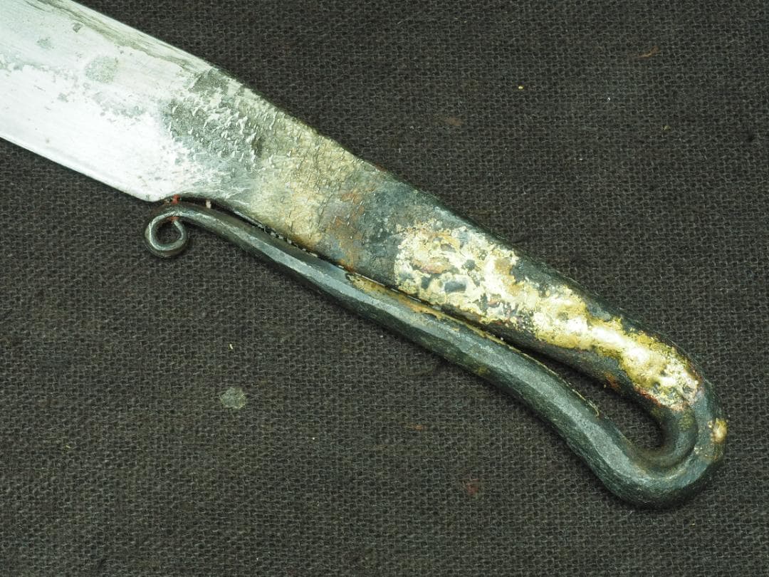 残欠刀　合法サイズ　１３.５cm　和式ナイフ　小刀