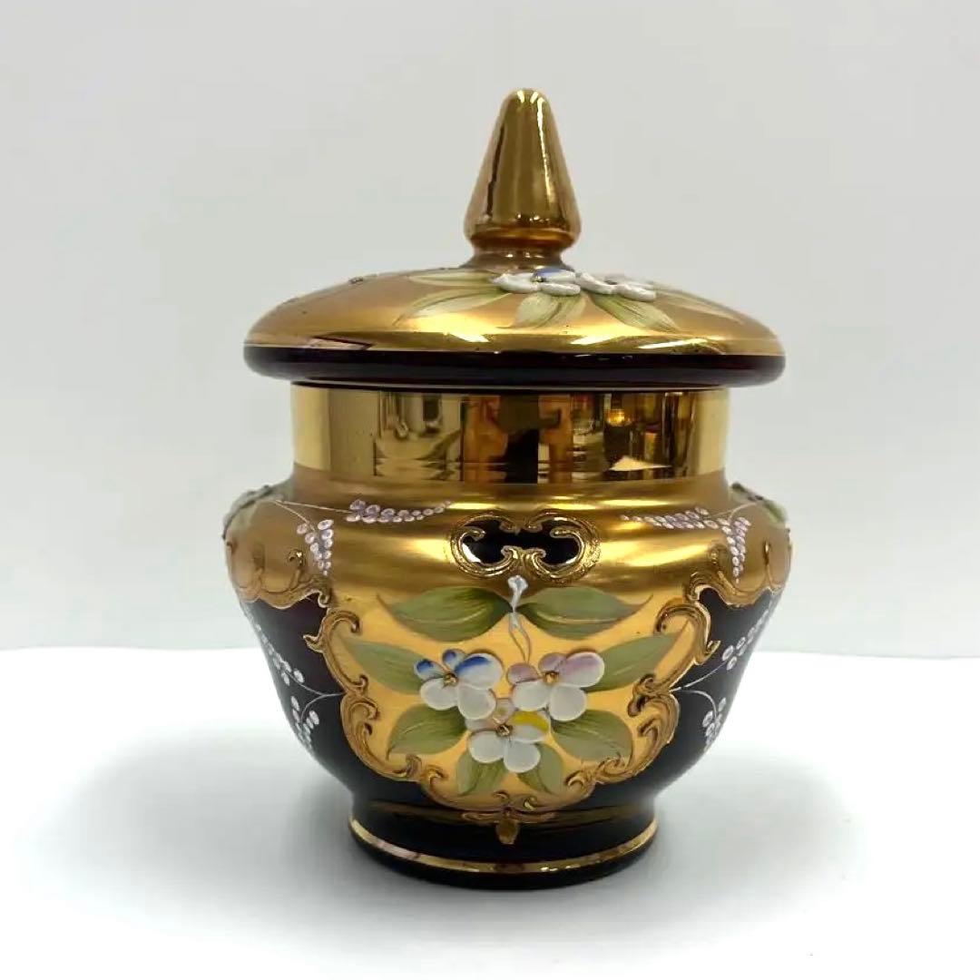 ムラノガラス　ティーカップセット　13点セット