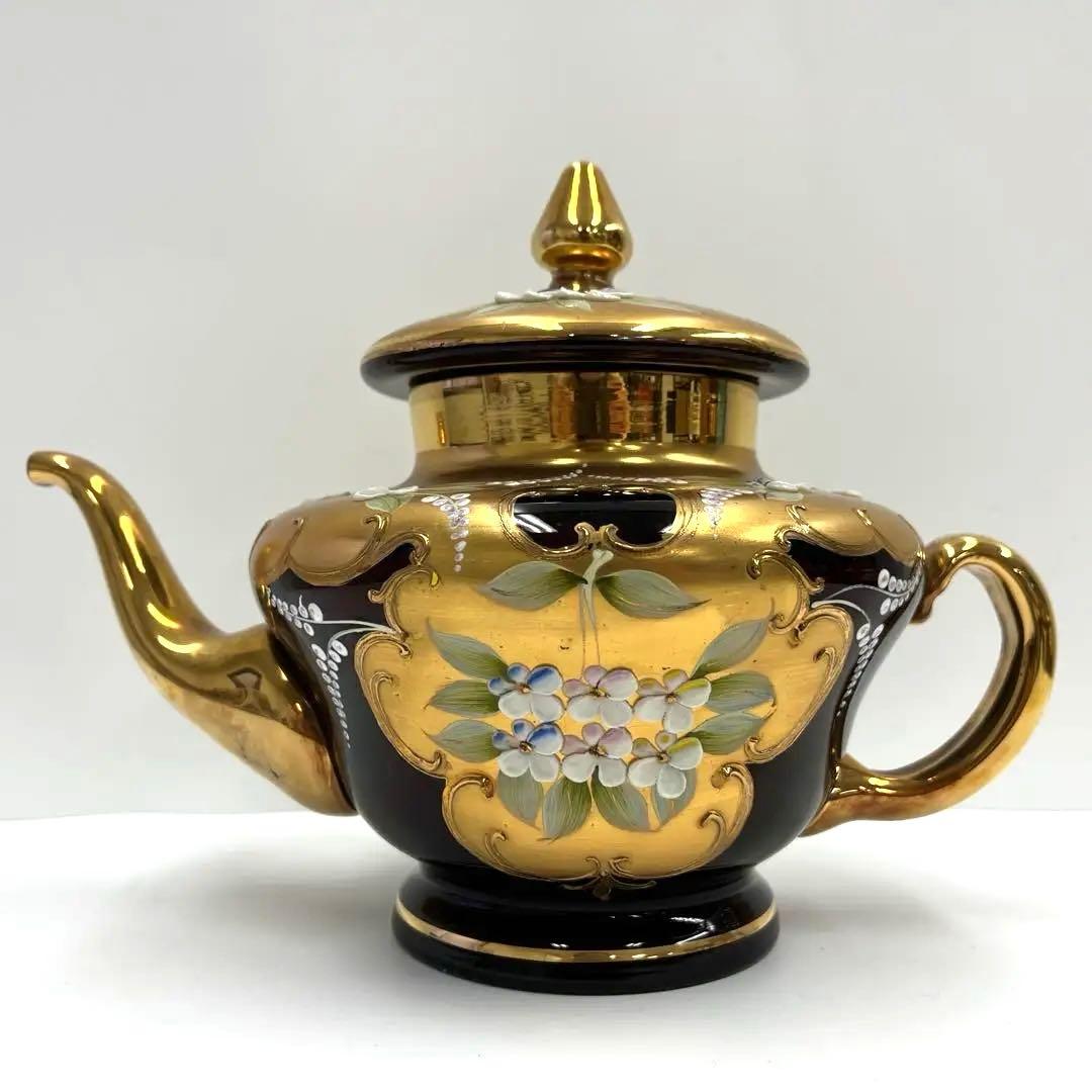 ムラノガラス　ティーカップセット　13点セット