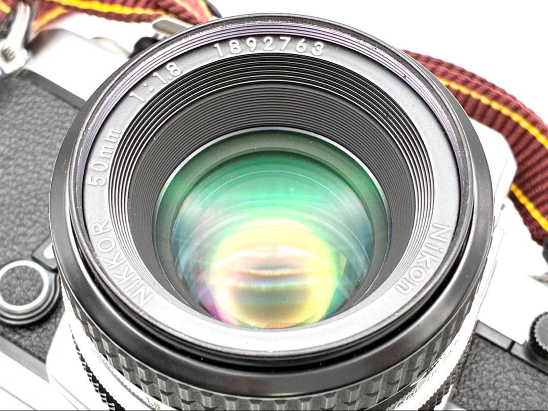 【完動品 美品】Nikon FE Ai Nikkor 50mm F1.8