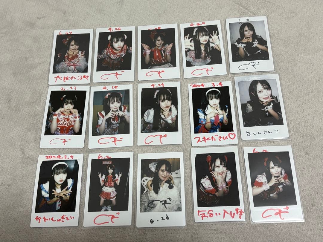 心花りり　チェキ