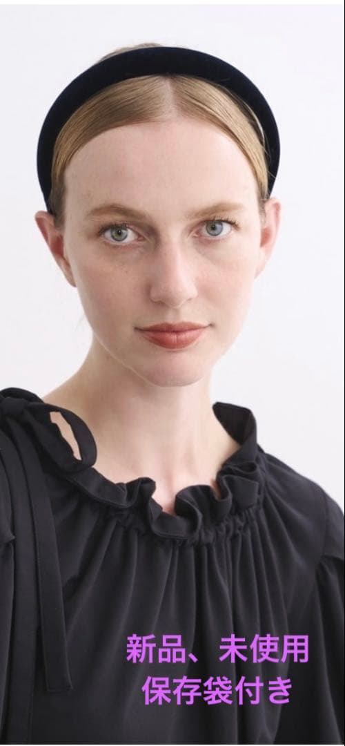 ALEXANDRE DE PARIS ベロアカチューシャ