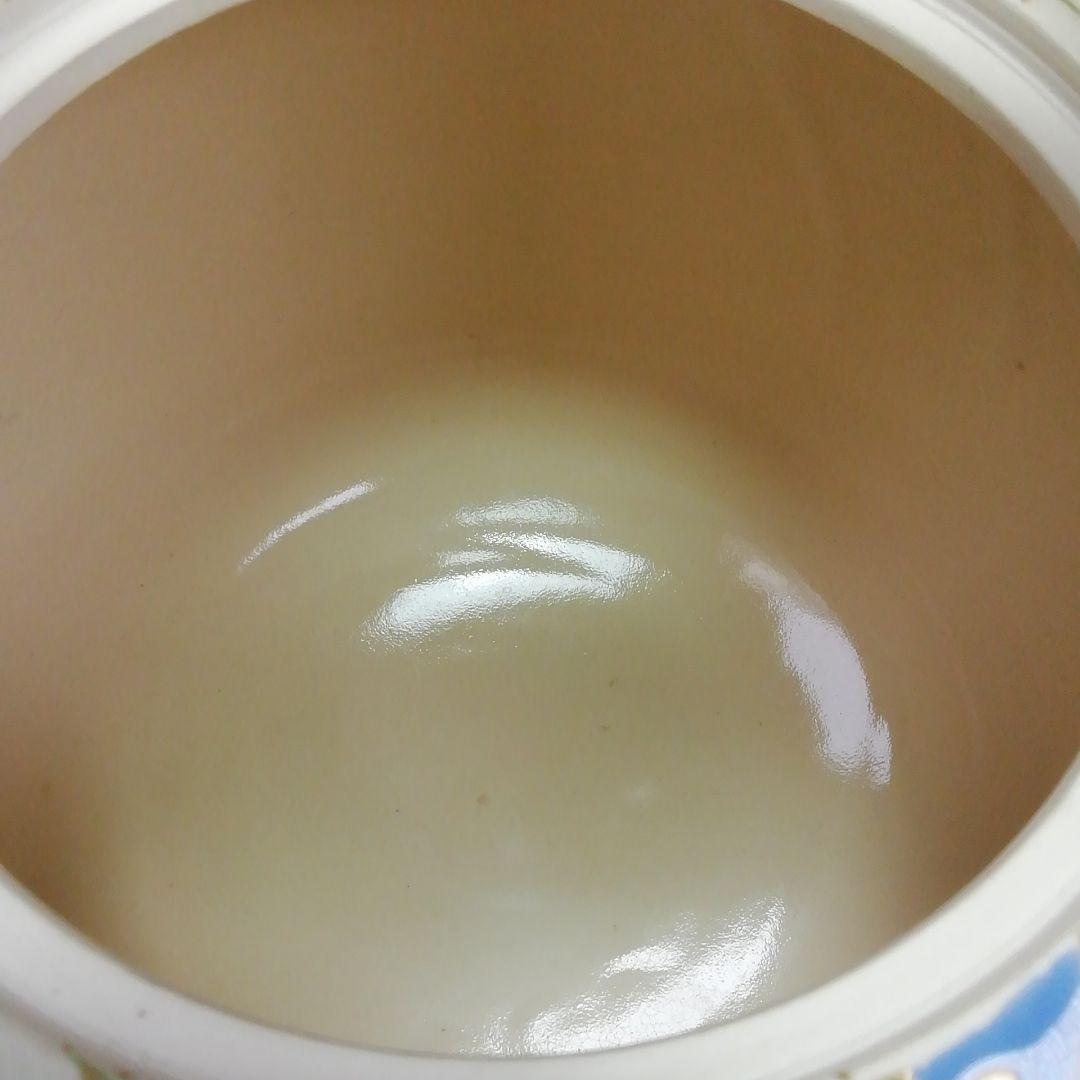 Ｓ３１２　水指　『仁清写　金彩草花紋手付』『手塚充造』　共箱　茶道具