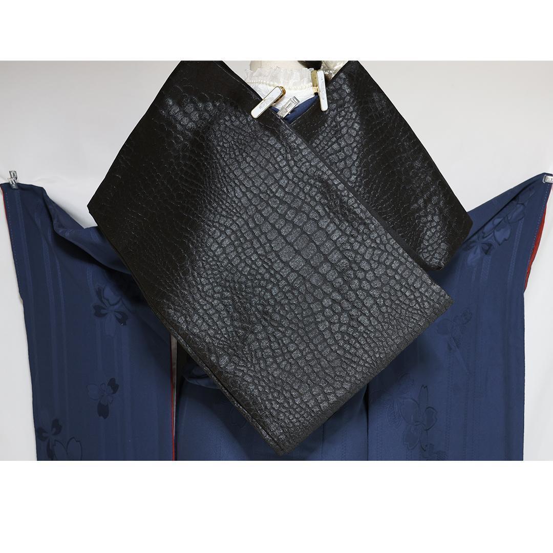 成人式直前割引！【美品】人気！無地振袖7点セット164cmフルセットWa49