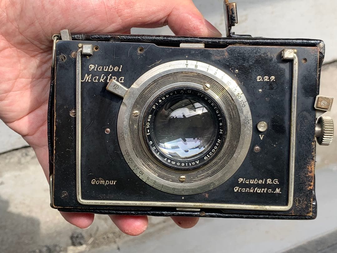 PLAUBEL Makina 69 中判蛇腹カメラ 10cm f2.9ジャンク品