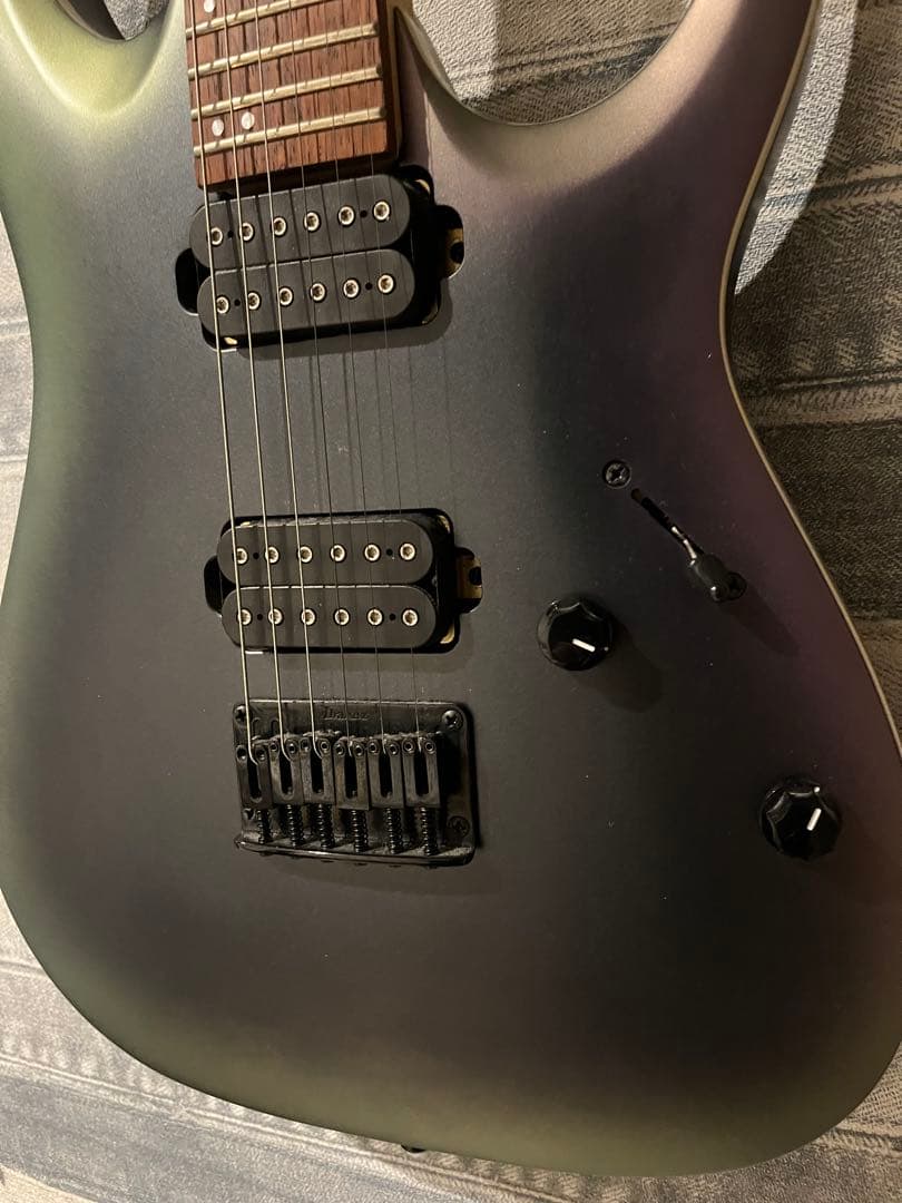 美品 アイバニーズ RGA42EX-BAM エレキギター　アンプ付き