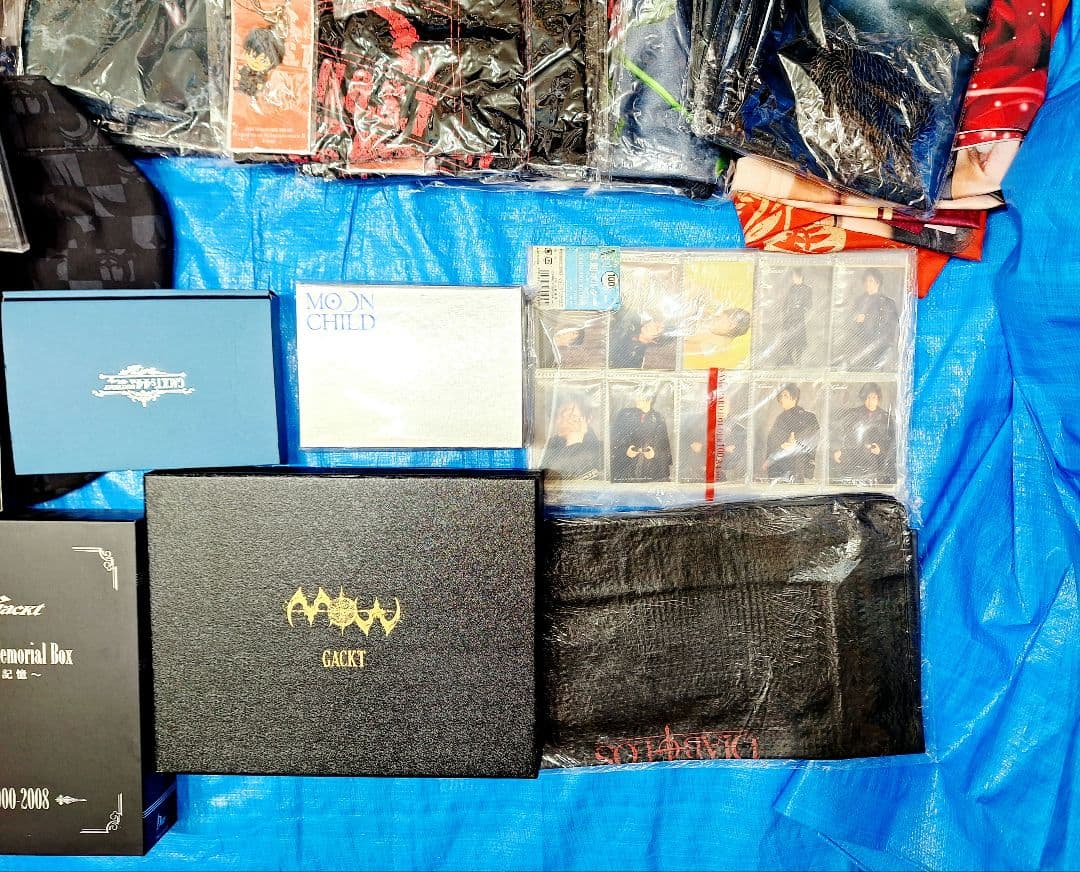 まとめ売りGACKT ガクト パンフ/限定BOX/CD/DVD/バッグ/タオル/