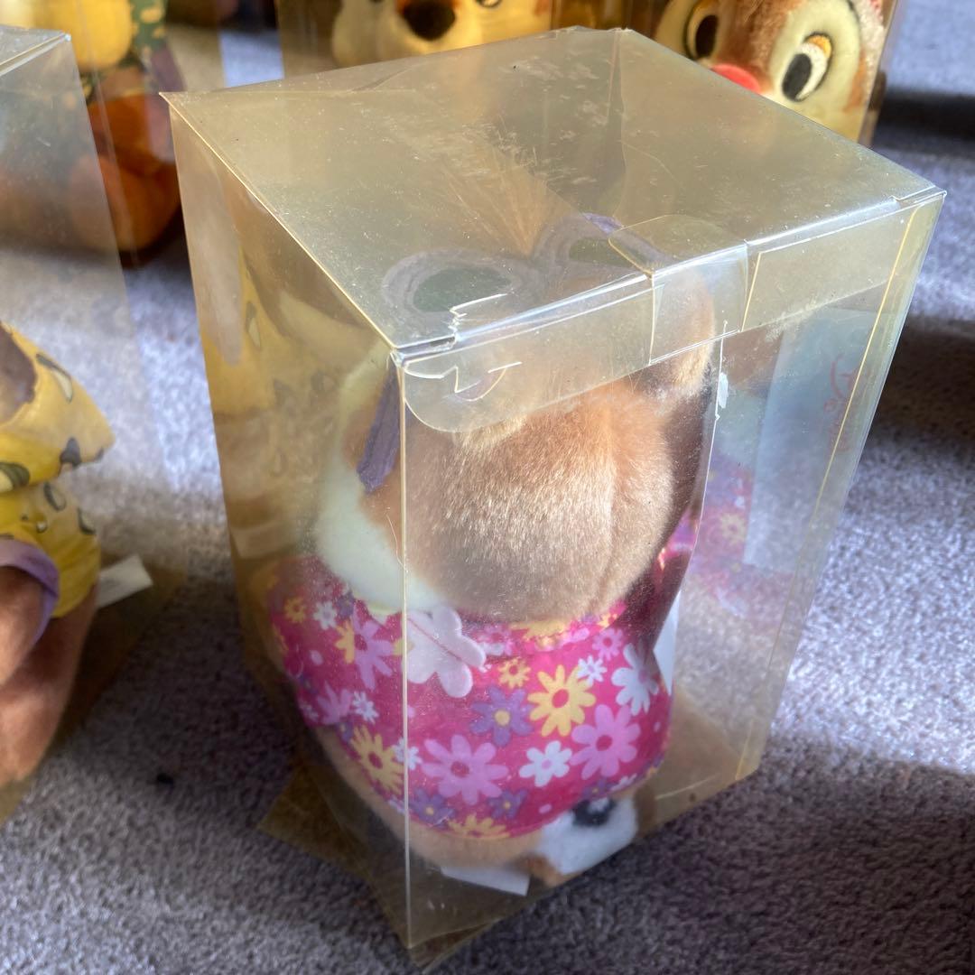 希少 12ヶ月間コンプリート チップとデール ビンテージ ぬいぐるみ