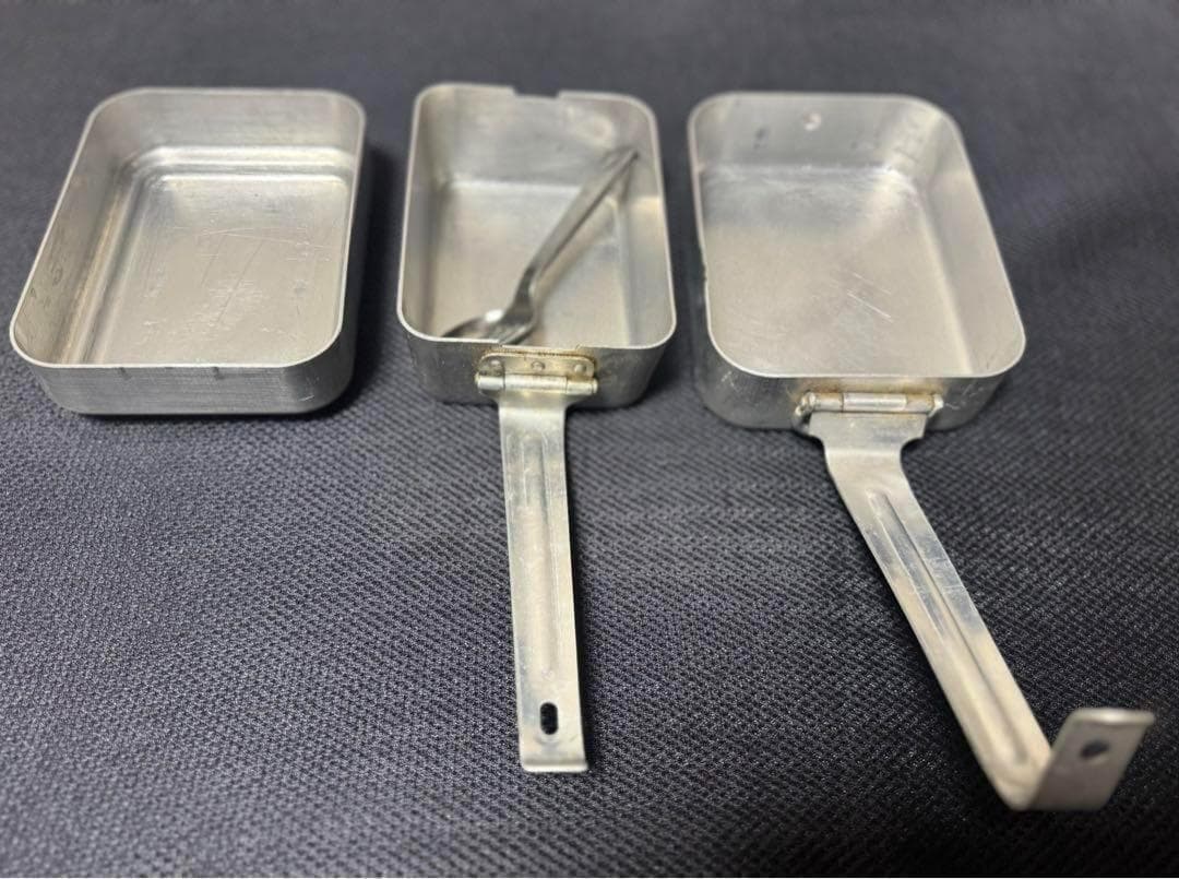 フランス軍 実物 M52 メスキット+カトラリー③