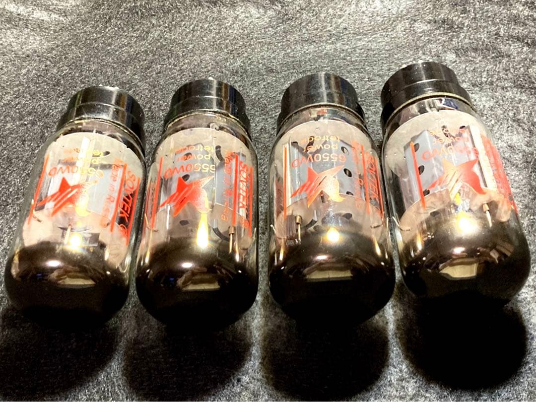 Sovtek 6550 WD スペシャルグレード 真空管 中古品4本セット