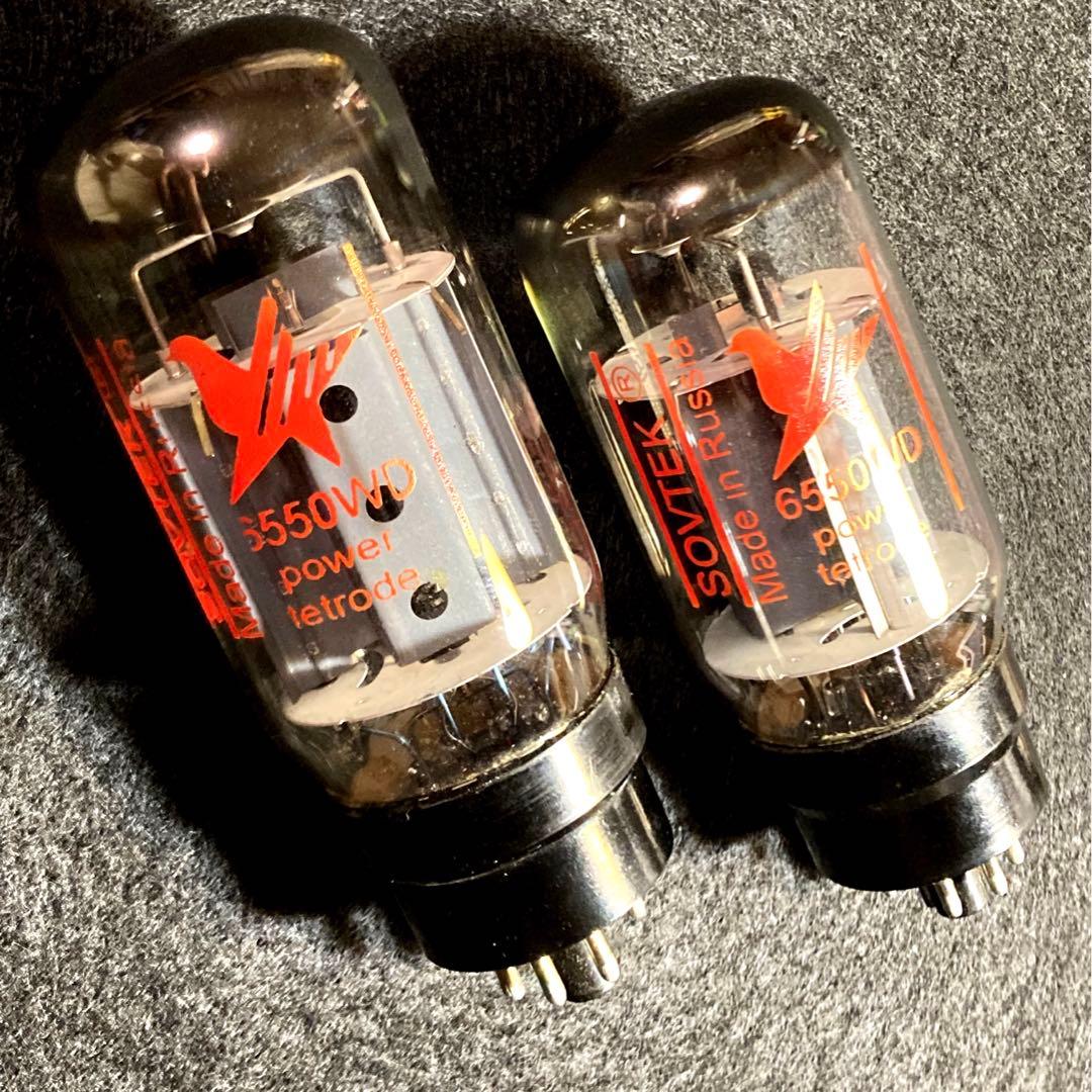 Sovtek 6550 WD スペシャルグレード 真空管 中古品4本セット