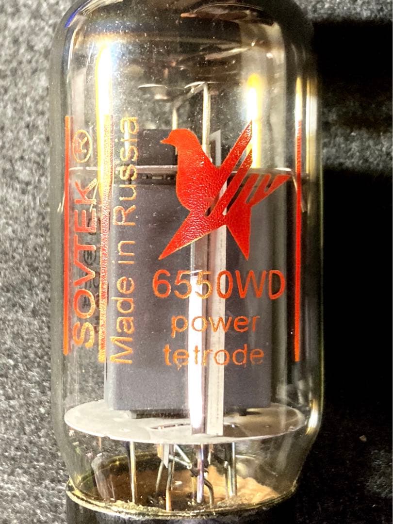 Sovtek 6550 WD スペシャルグレード 真空管 中古品4本セット