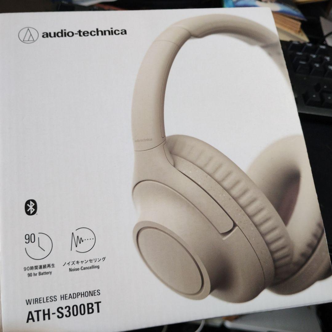 audio-technica ATH-S300BT ヘッドホン ベージュ