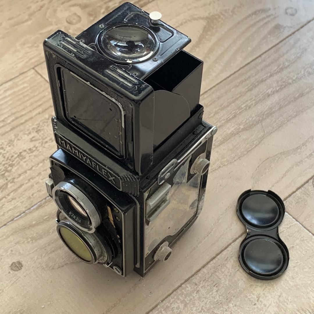 【現状品】マミヤフレックス オートマットB 二眼レフ 6×6 フィルムカメラ