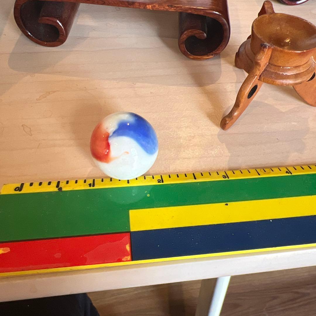 備前焼きだるま像？巻足ミニ花台 　3台