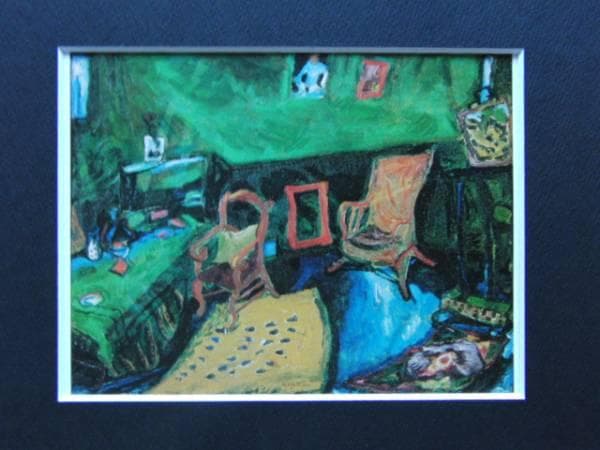 シャガール、アトリエ、希少画集画、新品高級額付